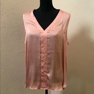 Banana Republic Pink Silk Blouse